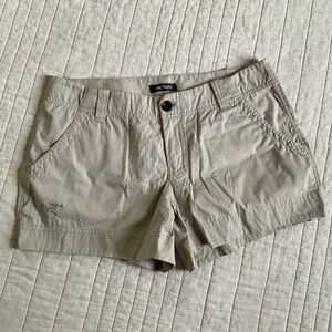 Arc'teryx Tan Relaxed Fit Shorts